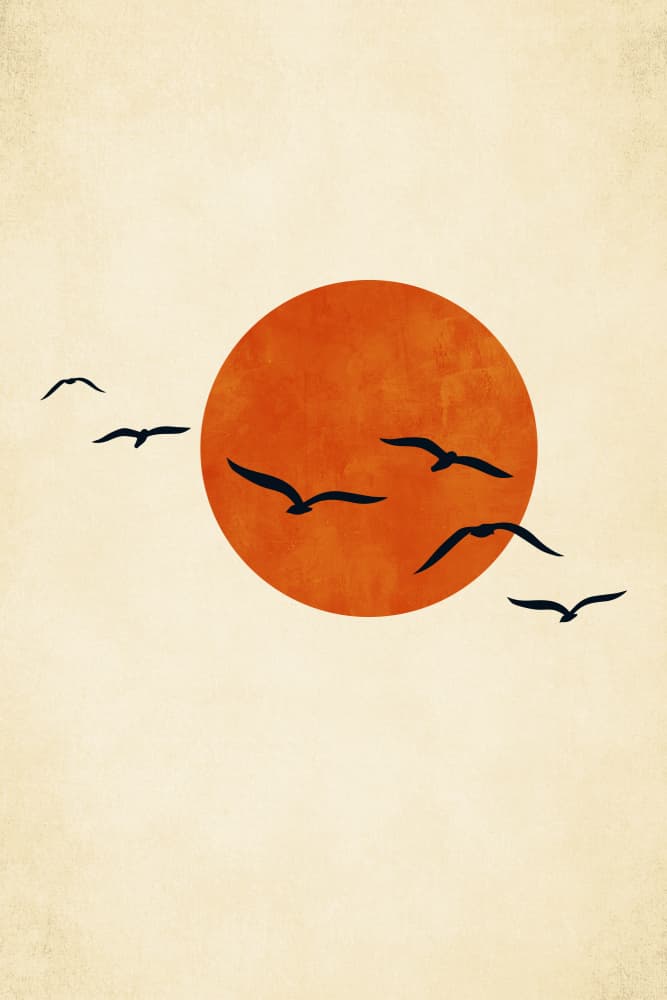 Dancing With the Sun by Kubistika — canvas wall art
