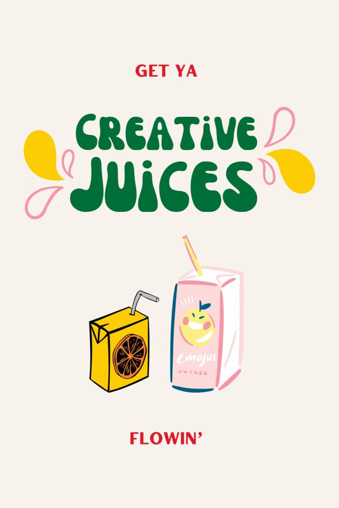 Creative Juices Flowing by Nazma Khokhar — canvas wall art