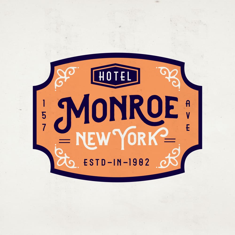 Monroe Hotel New York by The Whiskey Ginger — canvas wall art