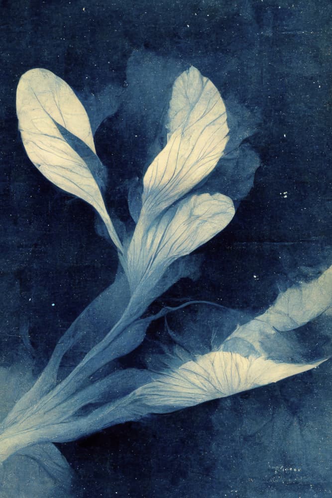 Moonlit Foliage by Treechild — canvas wall art