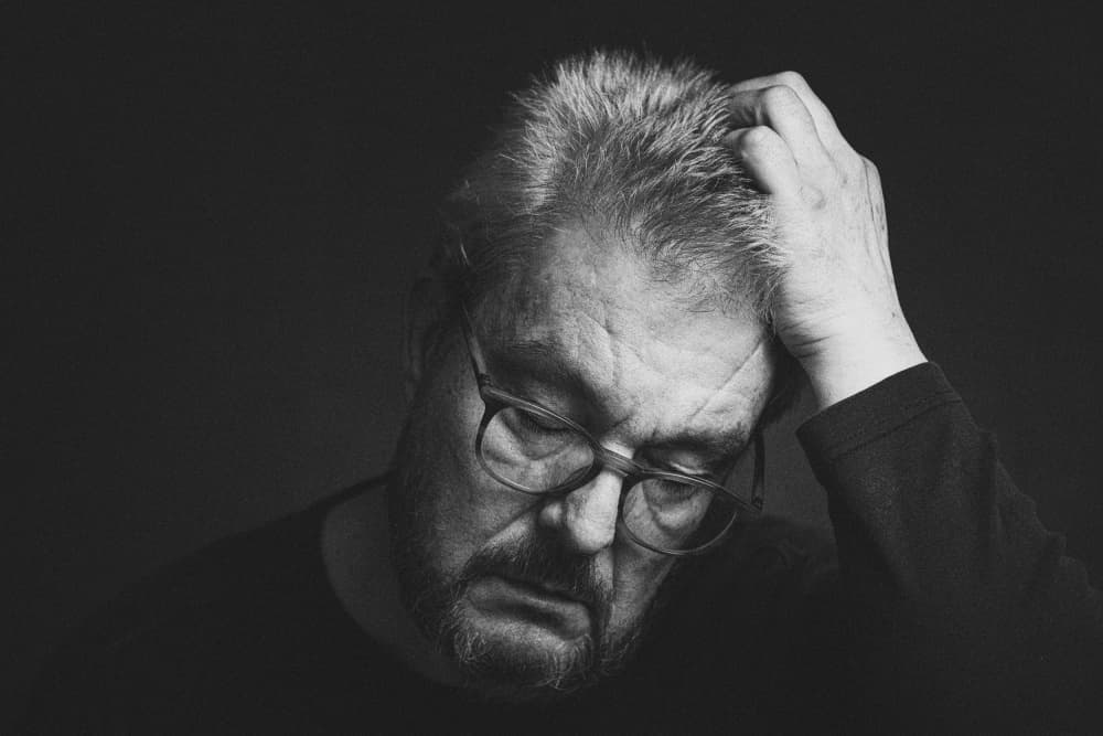 Older Man's Contemplation by Stefan Eisele — canvas wall art