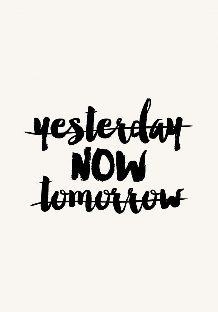 Live In The Now by Neetesh Kumar — canvas wall art