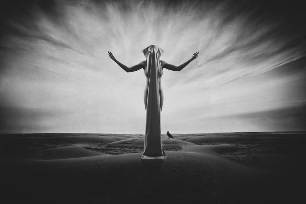 Desert Spirit Woman by Patrick Odorizzi — canvas wall art