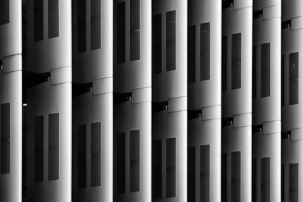 Modern Building Facade by Henk van Maastricht — canvas wall art