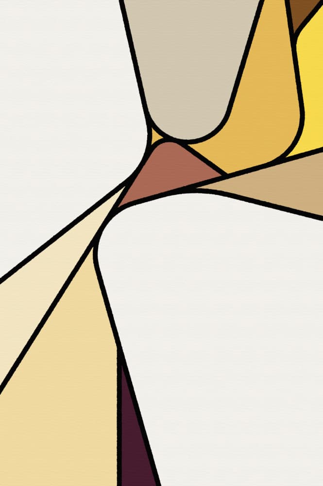 Warm Neutral Abstract Flow by Rafa Mateo — canvas wall art