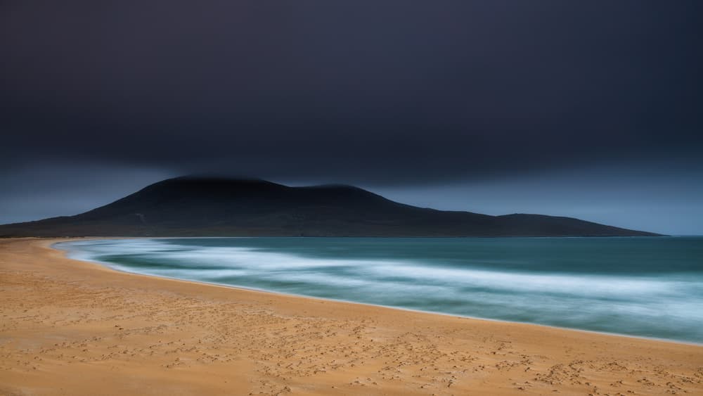 Moody Coastal Serenity by Luigi Ruoppolo — canvas wall art