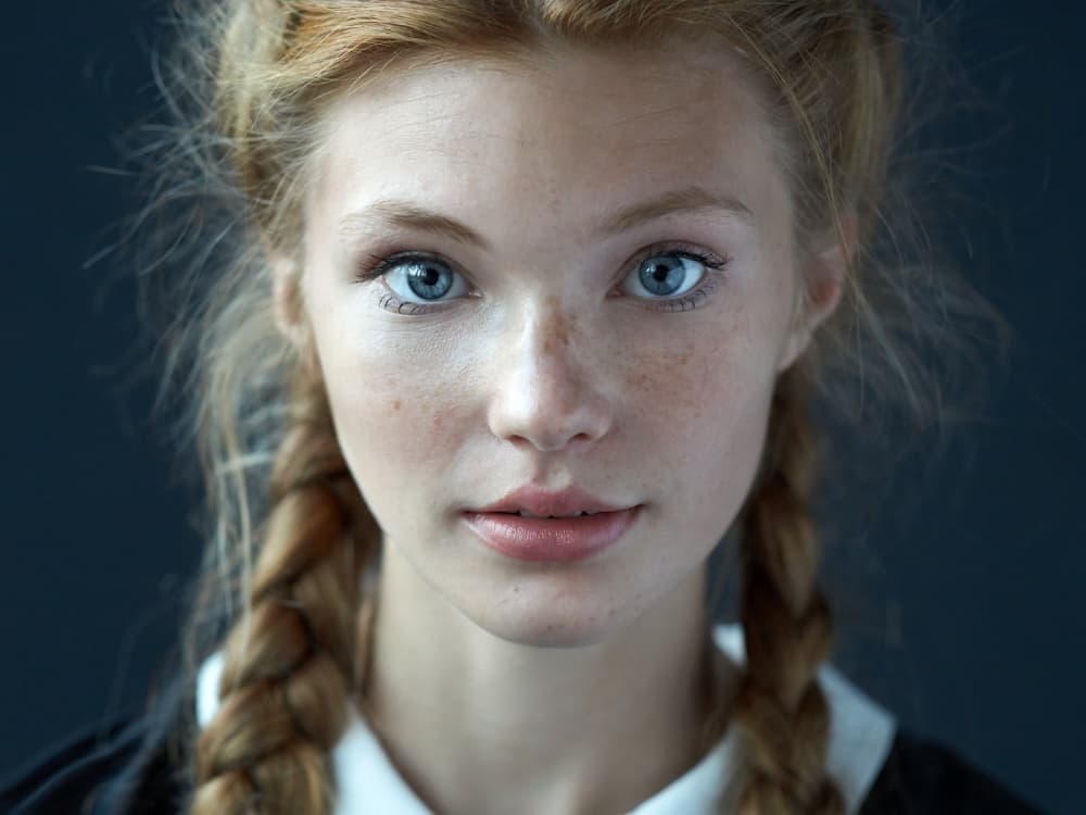 Natural Braided Portrait by Alexander Vinogradov — canvas wall art