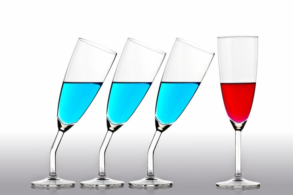 Vibrant Drink Colors by Gert Lavsen — canvas wall art