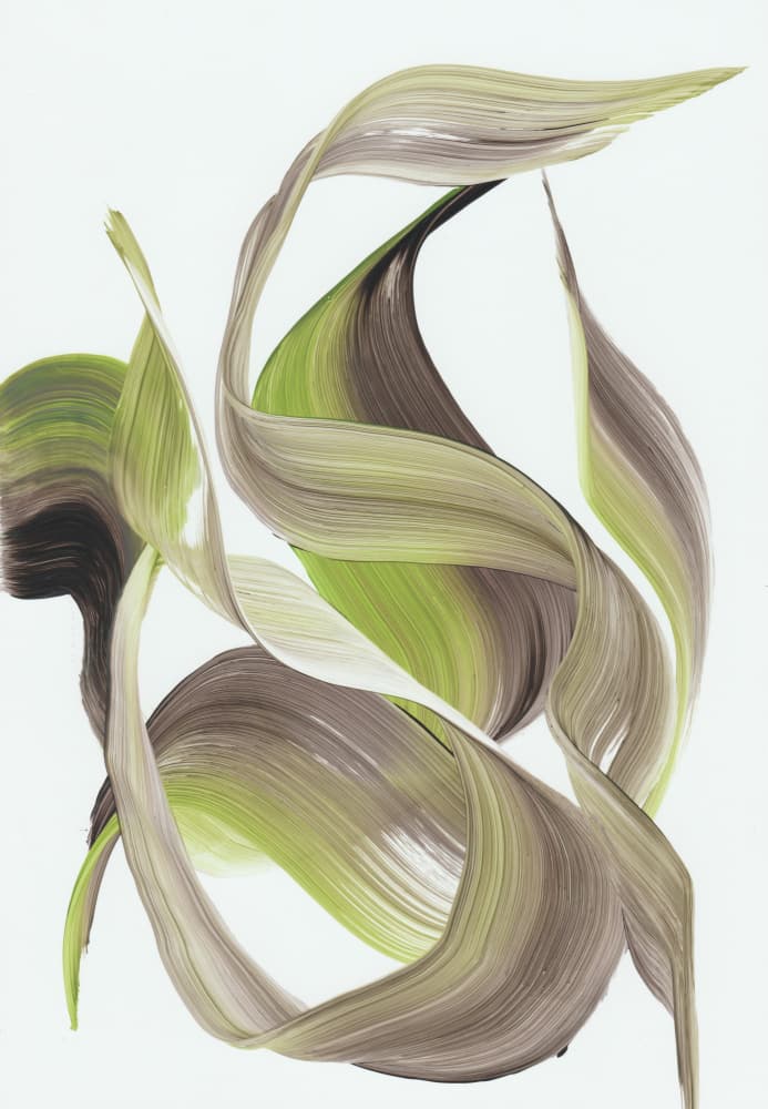 Graceful Organic Flow by Maira Ribena — canvas wall art