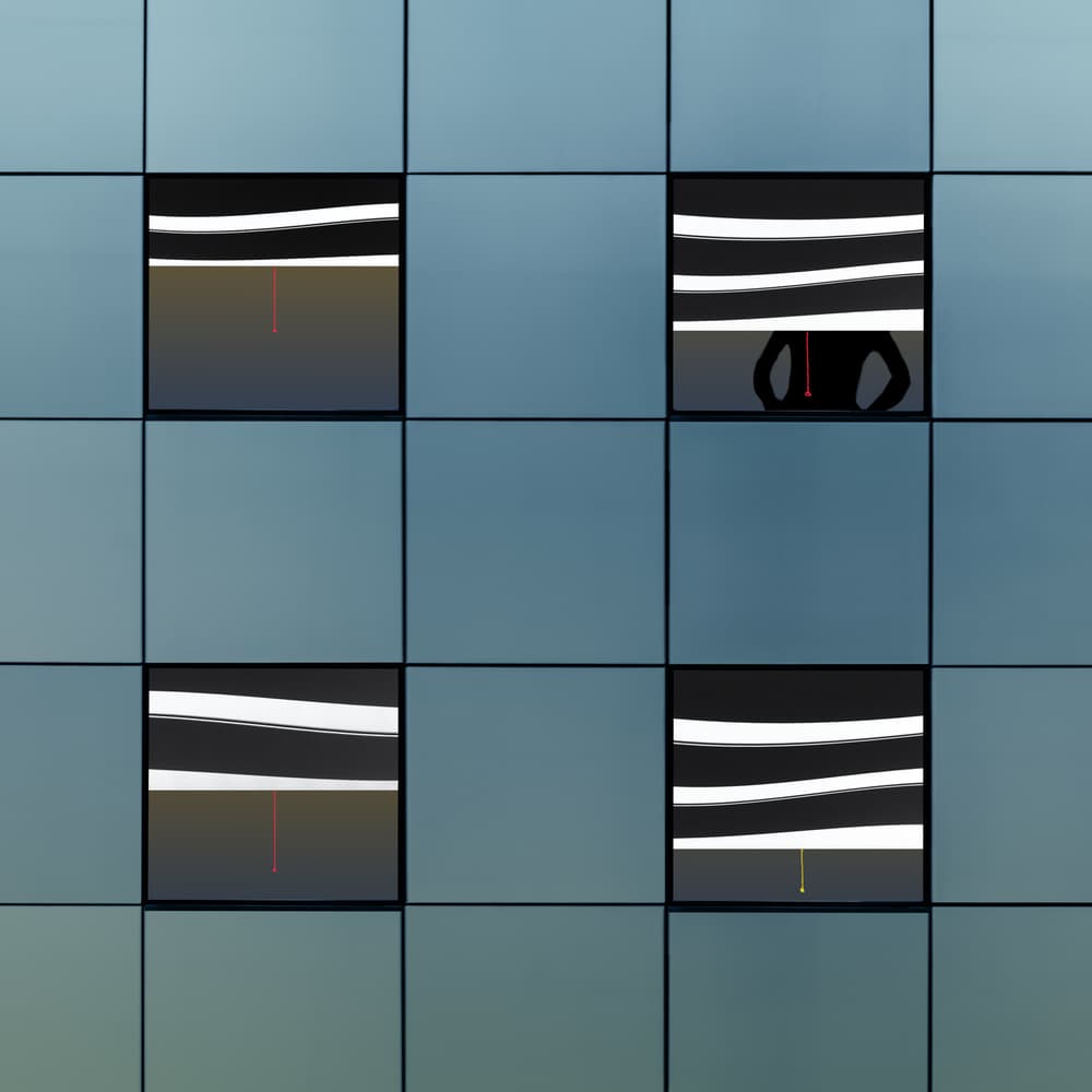 Peeking Eyes Window by Luc Vangindertael (laGrange) — canvas wall art
