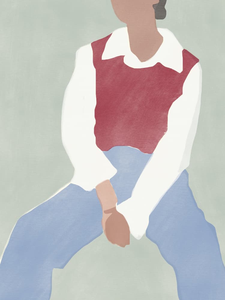 Modern Fashion Aesthetic by Little Dean — canvas wall art