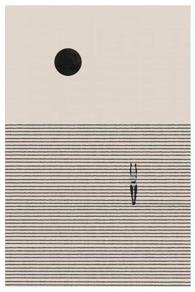 Solitude's Journey by THE MIUUS STUDIO — canvas wall art