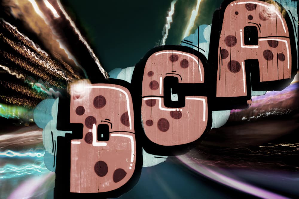 DCA Graffiti Speed Motion by Christina Sillen — canvas wall art