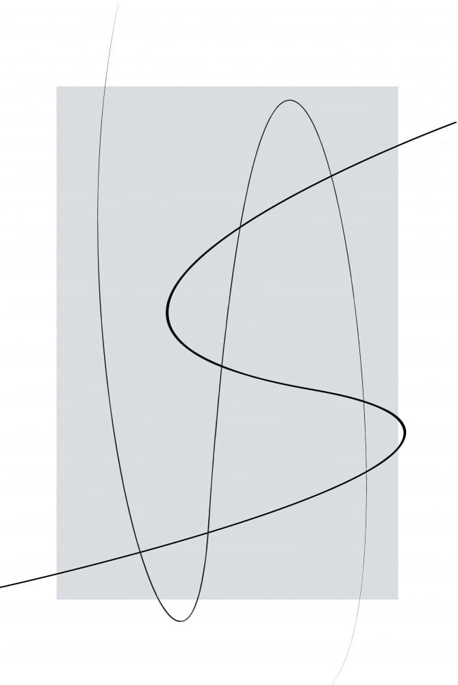 Flowing Abstract Lines by Oju Design — canvas wall art