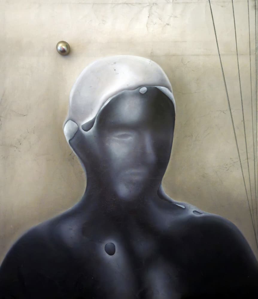 Ethereal Liquid Figure by Stefano Mazzolini — canvas wall art