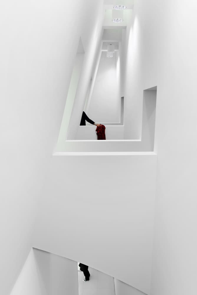 Modern Geometric Interior by Jorge Pimenta — canvas wall art