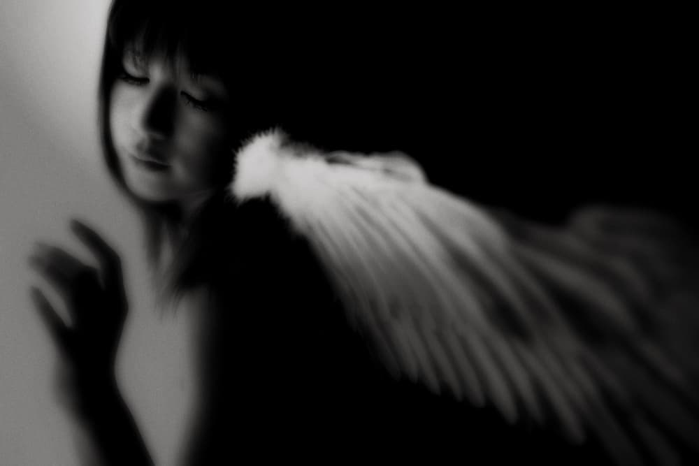 Serene Angelic Dream by Keisuke Ikeda @ blackcoffee — canvas wall art