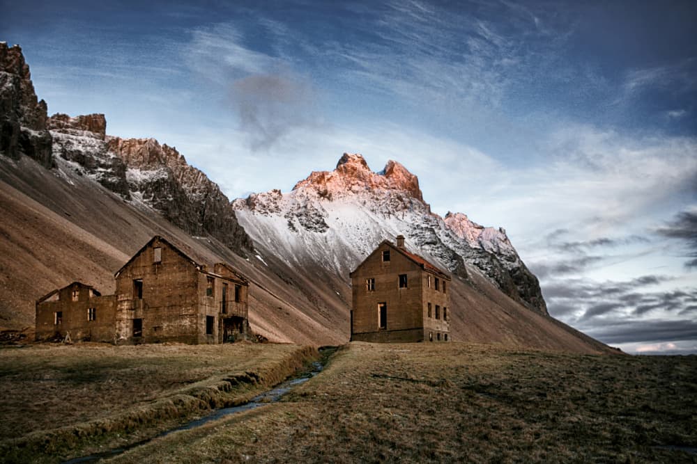 Abandoned Mountain Homestead by Þorsteinn H. Ingibergsson — canvas wall art