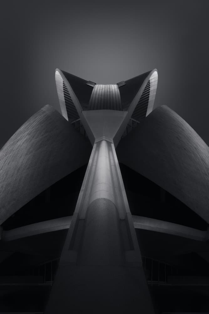 Modern Concrete Symmetry by Olavo Azevedo — canvas wall art