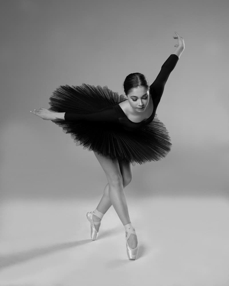 Graceful Ballerina Dance by Aneta Nikolova — canvas wall art