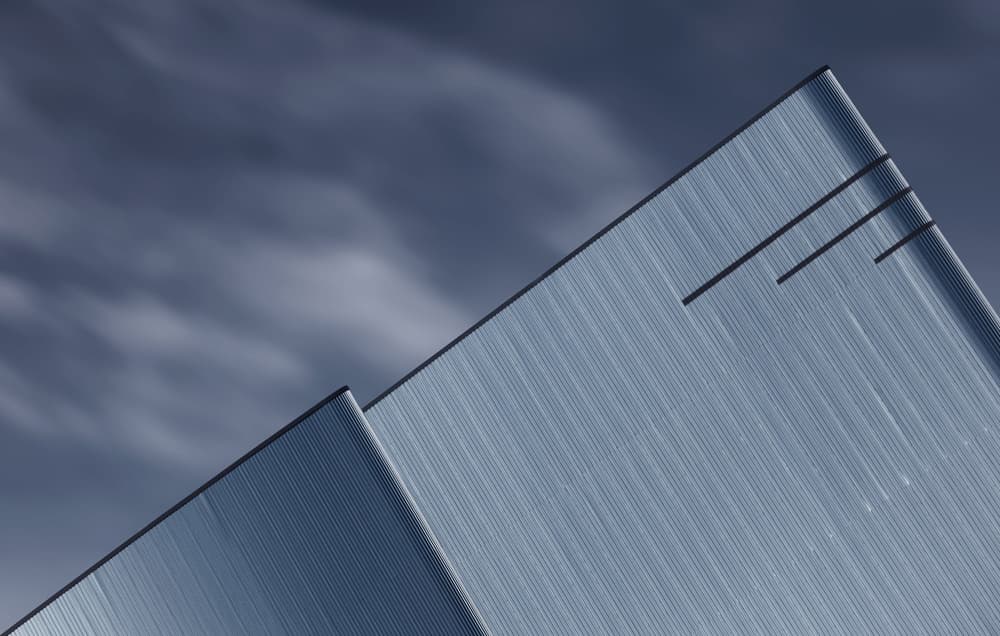 Sleek Angles Sky by Jeroen van de Wiel — canvas wall art