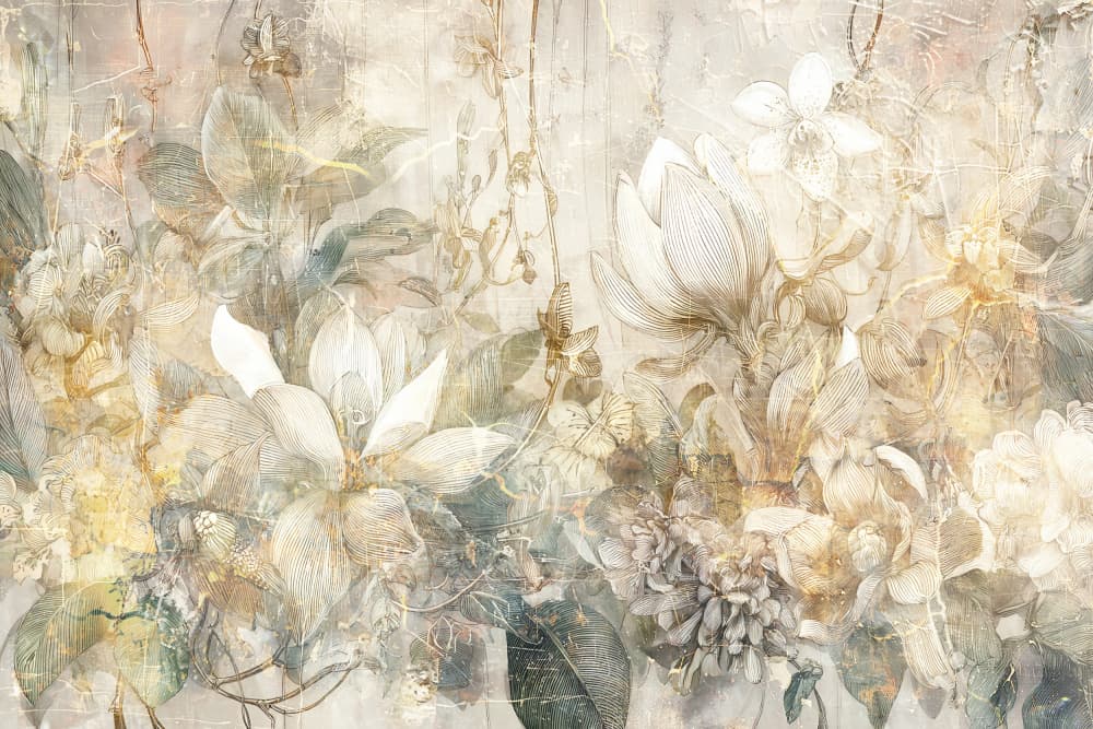Vintage Faded Botanicals by Rafal Kulik — canvas wall art