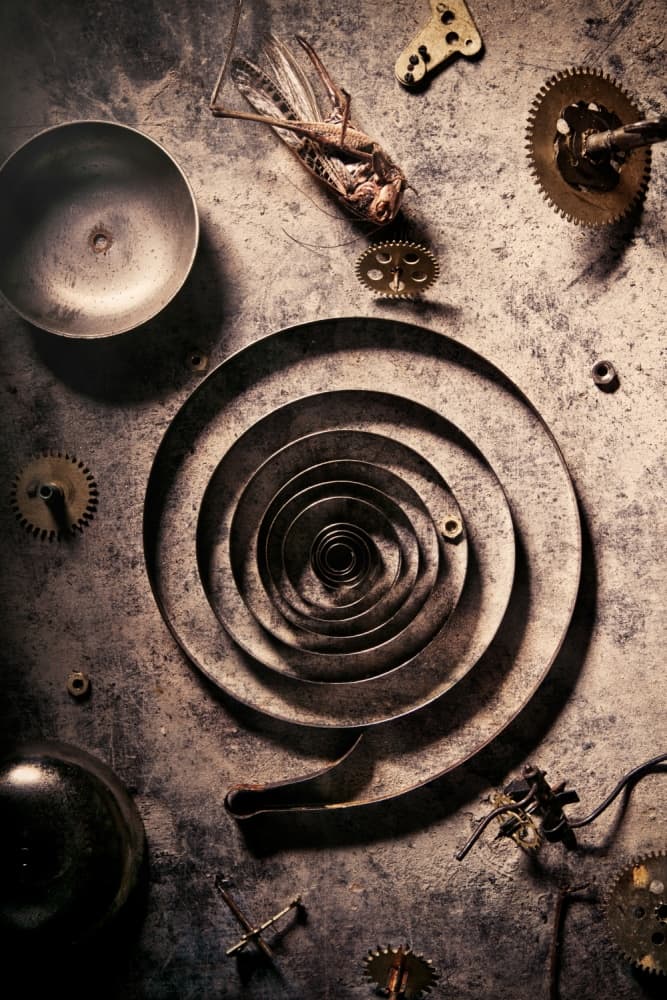 Deconstructed Clockwork Study by Golubeva Nataly — canvas wall art