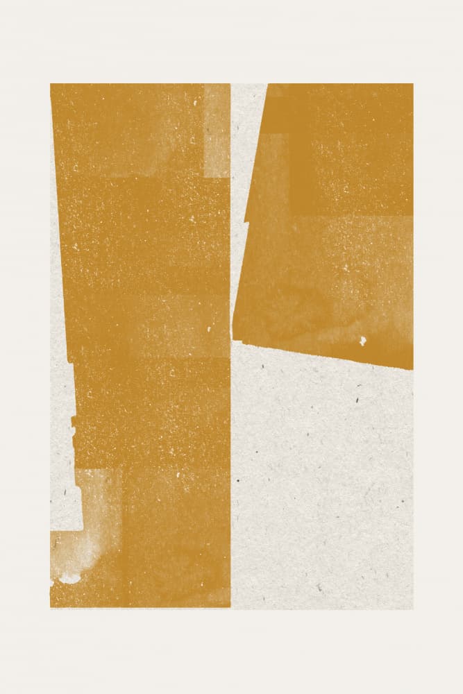 Golden Divide by THE MIUUS STUDIO — canvas wall art