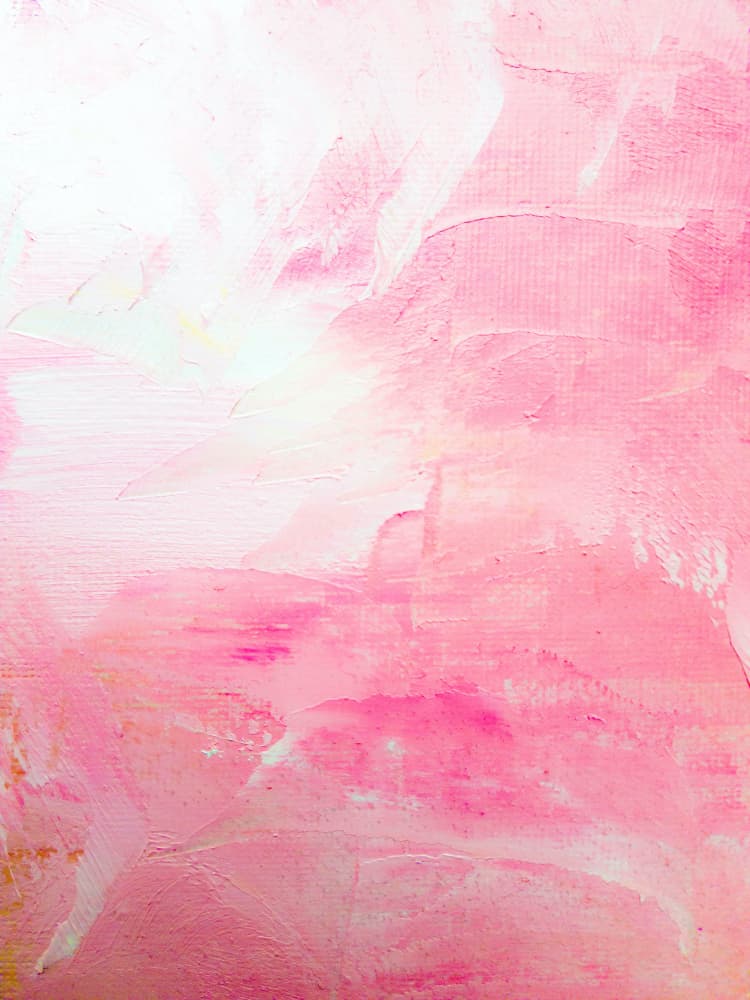 Dreamy Pink Hues by Ejaaz Haniff — canvas wall art