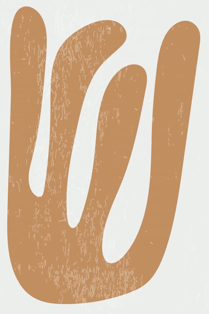Organic Abstract Shapes by jay stanley — canvas wall art
