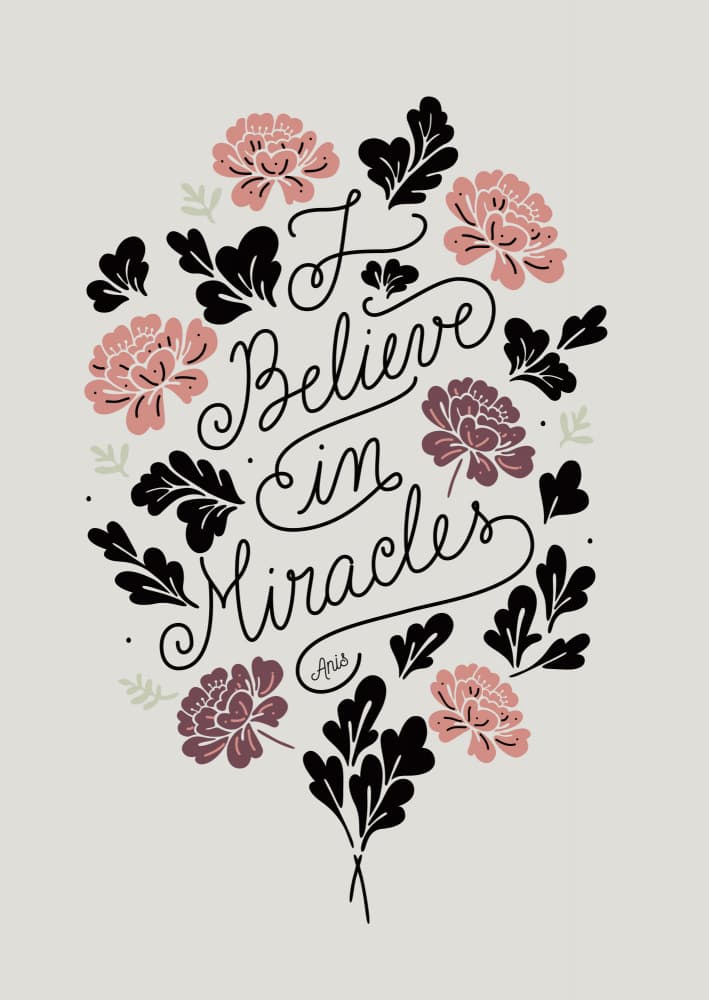 Miracles by Anis Illustration — canvas wall art
