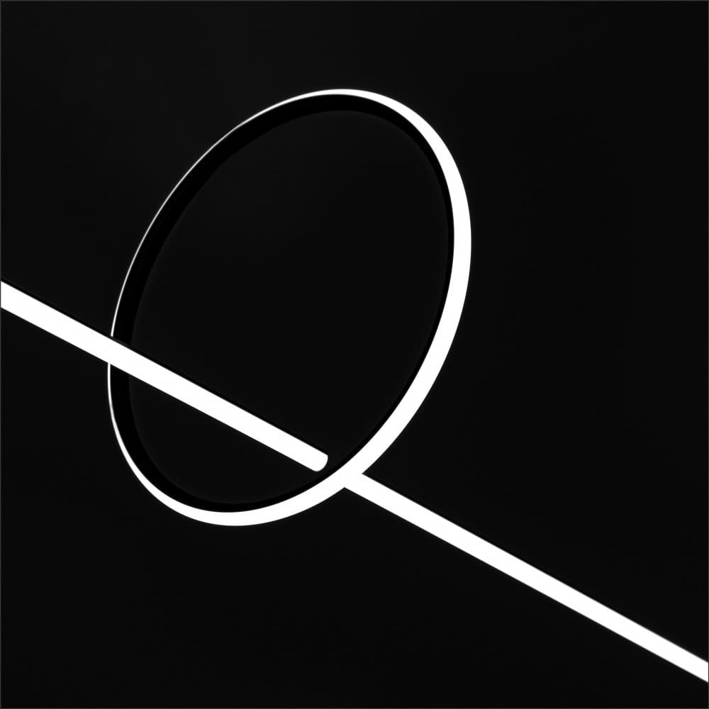Minimalist Circle Line by Gilbert Claes — canvas wall art