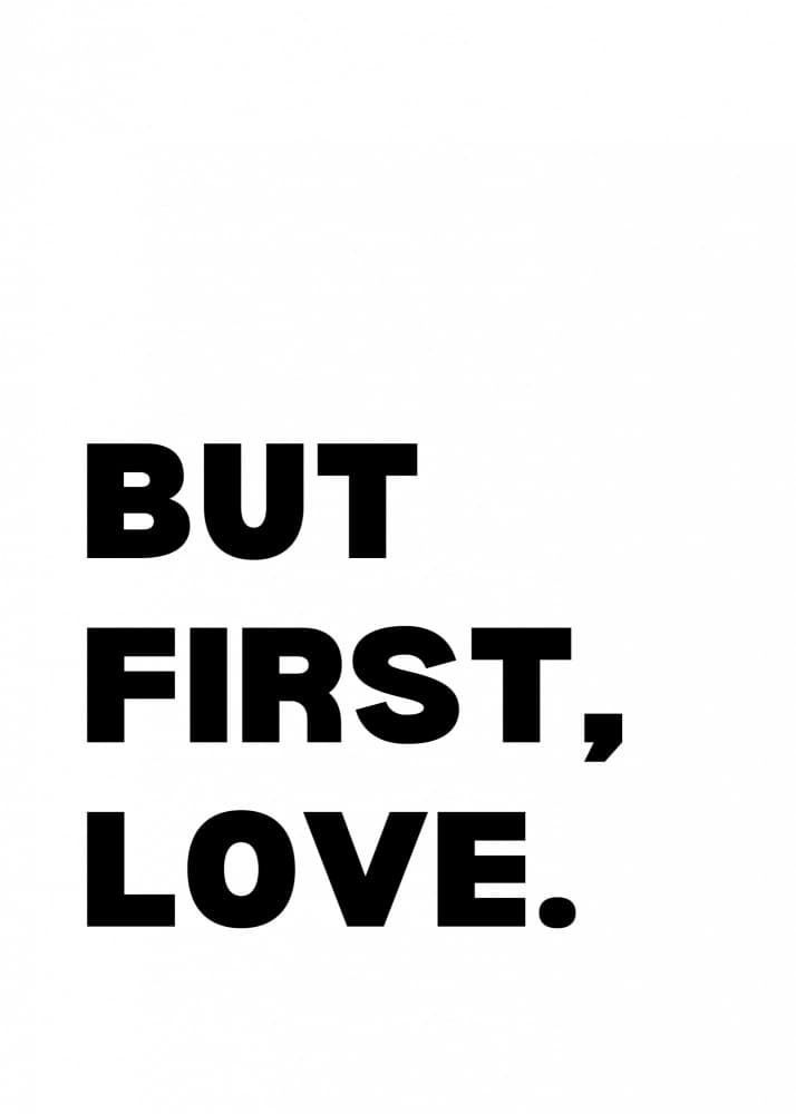 But First Love by Kristina N. - SoulArt Shop — canvas wall art