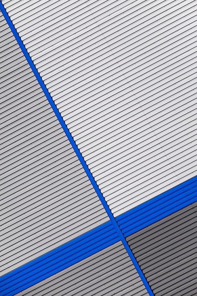 Dynamic Blue Lines by Roberto Parola — canvas wall art