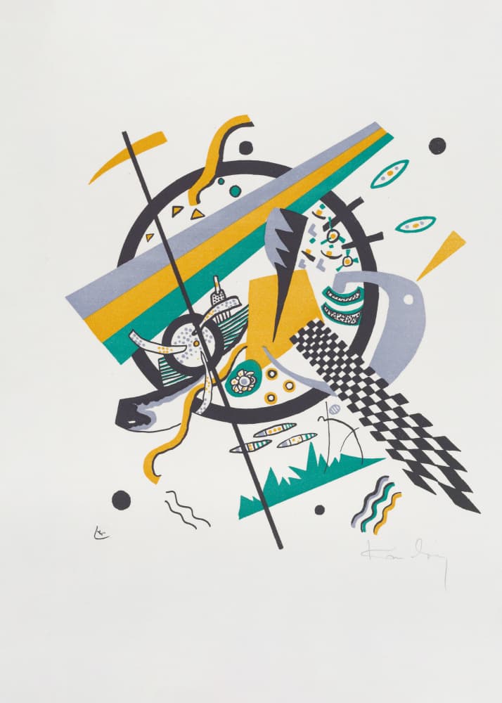 Small Worlds Iv (1922) by Wassily Kandinsky — canvas wall art