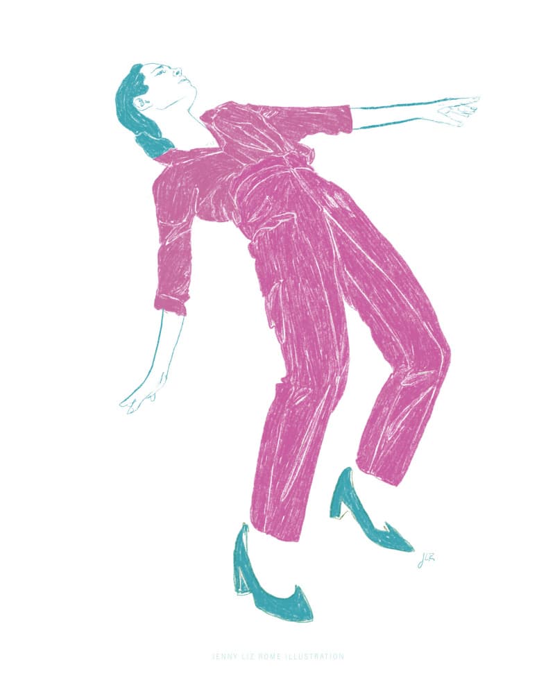 Jlr Dancing13 Copy by Jenny Liz Rome — canvas wall art