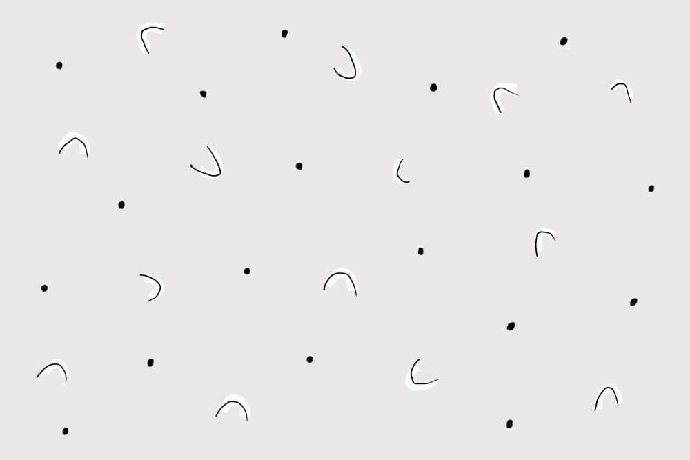 Dots and Shapes by uplusmestudio — canvas wall art