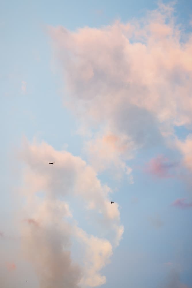 Pastel Sky 17 by Mareike Böhmer — canvas wall art