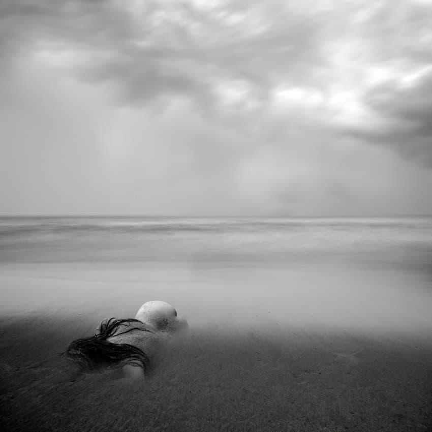 Washed Ashore Buoy by Marco Antonio Cobo — canvas wall art