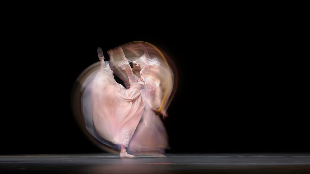 Ethereal Ballet Movement by Tao Huang — canvas wall art