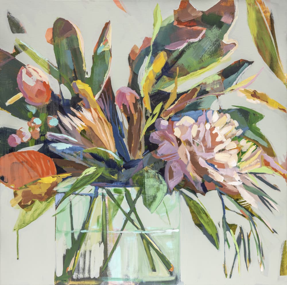 Spikeybouquet by Jenny Westenhofer — canvas wall art