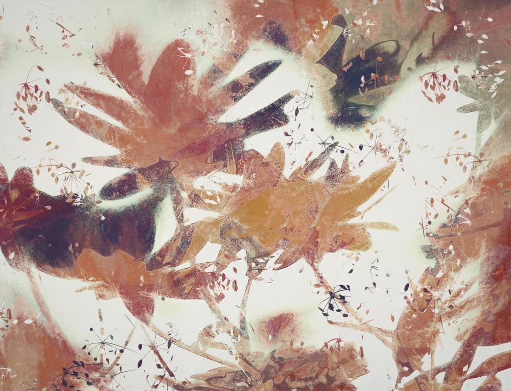 Summer flowers by Nel Talen — canvas wall art