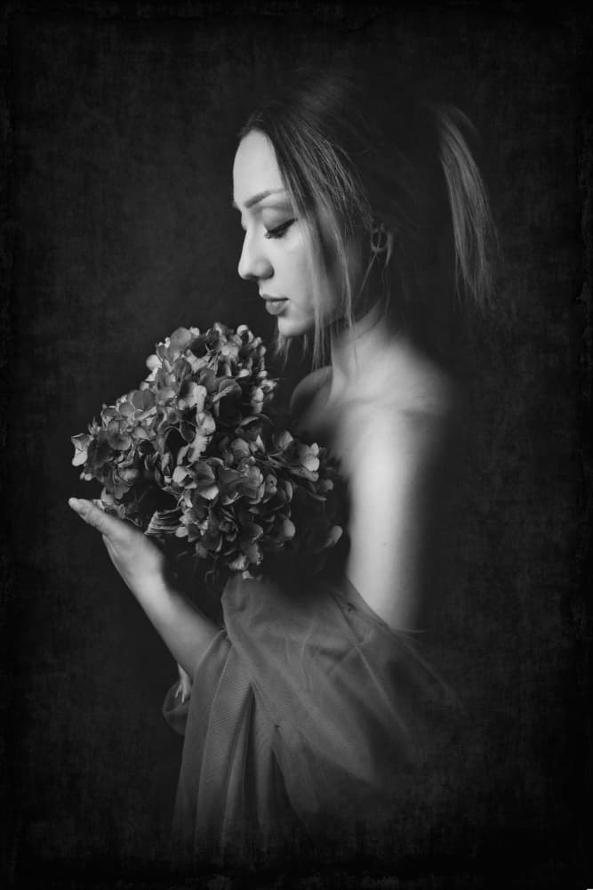 der Blumenstraus by Christian Kurz — canvas wall art