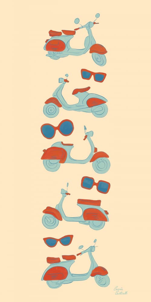 Trasporto by Carrie Cantwell — canvas wall art