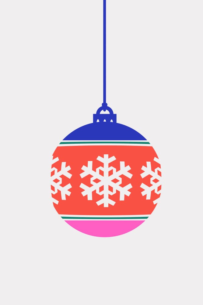 Xmas Christmas (2025) – 00064 by Kubistika — canvas wall art
