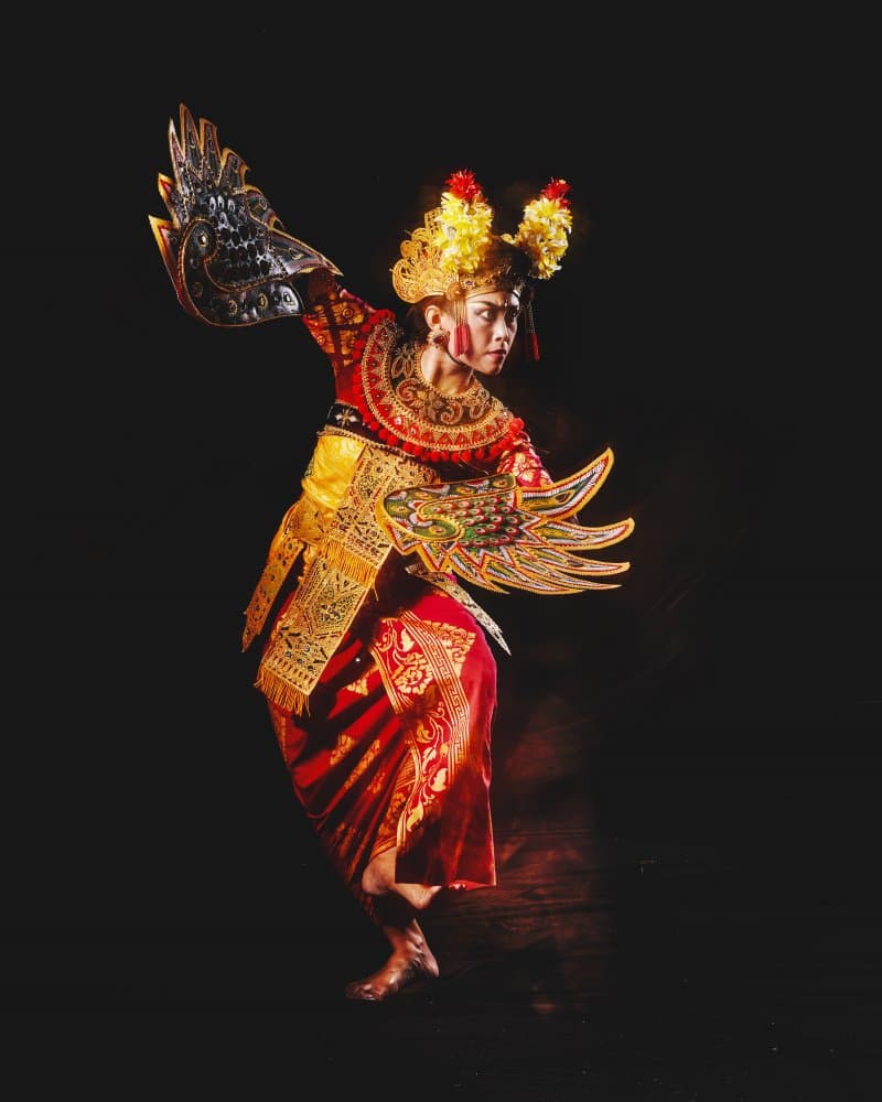 Golden Winged Dancer by Gatot Herliyanto — canvas wall art