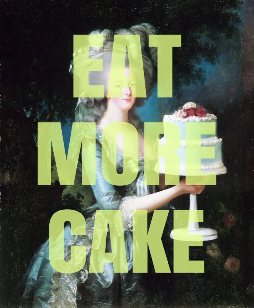 Let Them Eat Cake by Athene Fritsch — canvas wall art