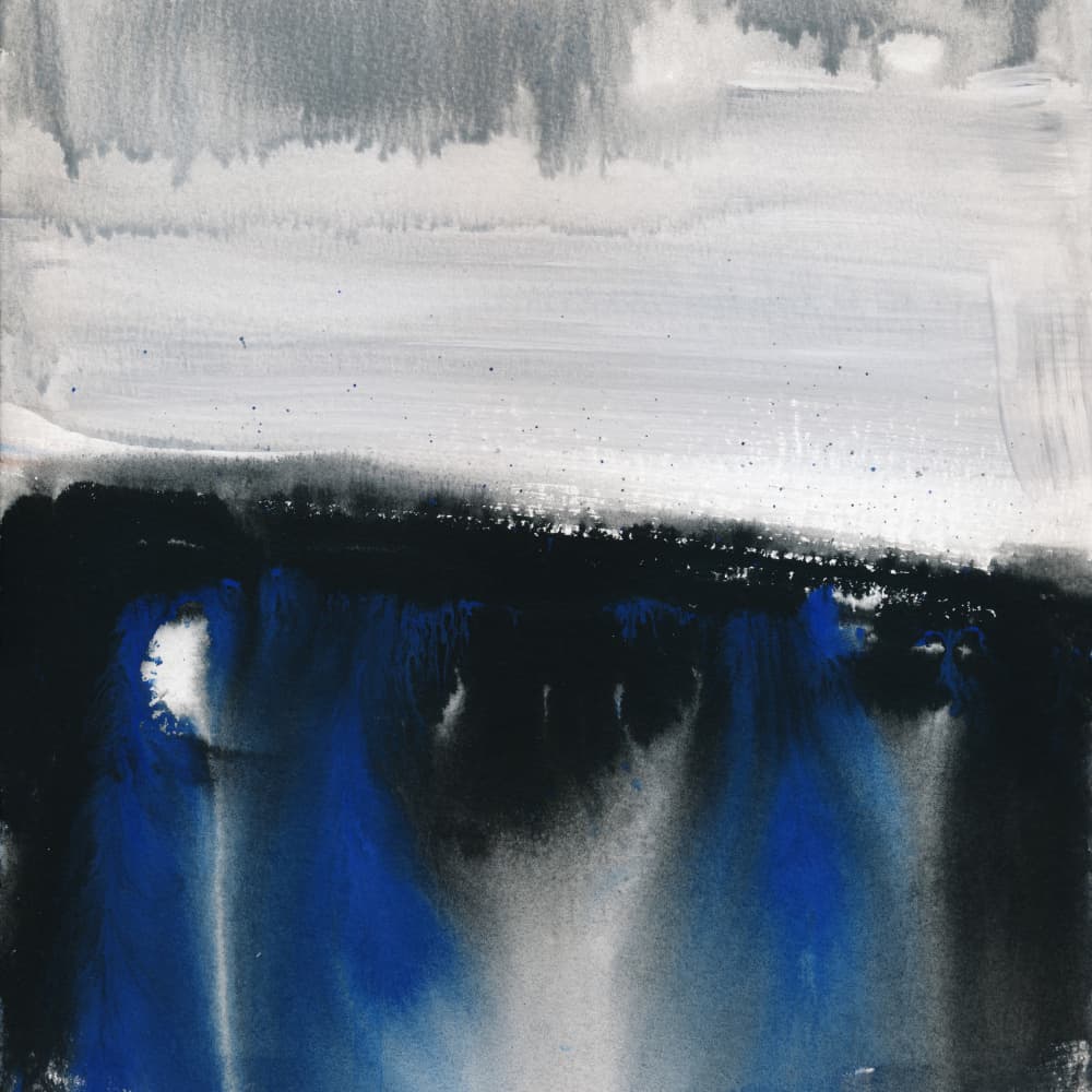 Watercolors 35 by Mareike Böhmer — canvas wall art
