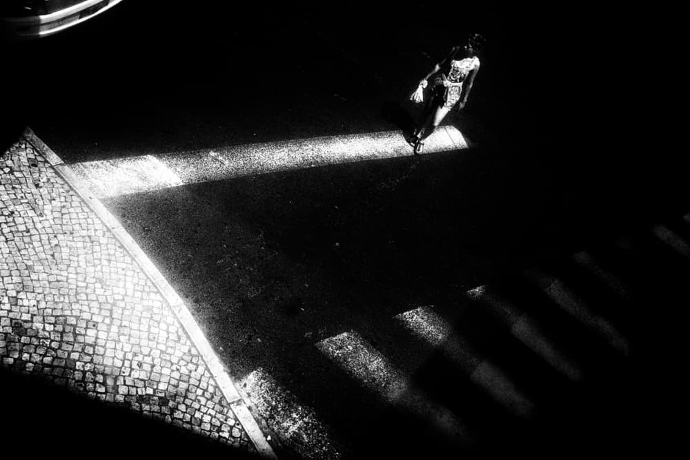 Woman In Dramatic Light by Rui Correia — canvas wall art
