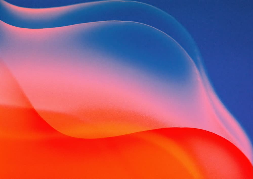 Soft Color Waves by TOSHIO TANEDA — canvas wall art